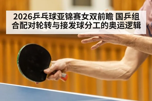 table tennis player serving close up